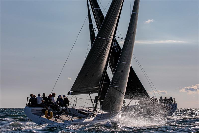 Melges IC37 US National Championship - Day 2 photo copyright Melges Performance Sailboats/ Morgan Kinney taken at New York Yacht Club and featuring the IC37 class