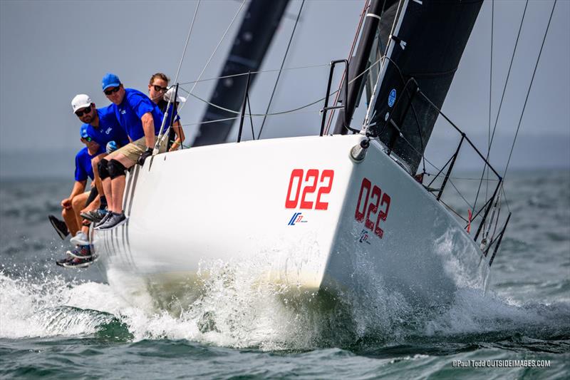 2021 Melges IC37 National Championship photo copyright Paul Todd / www.outsideimages.com taken at New York Yacht Club and featuring the IC37 class