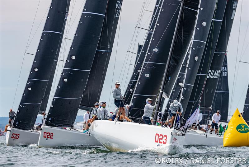 New Wave Surfs to IC37 Championship at Race Week at Newport presented by Rolex photo copyright Rolex / Daniel Forster taken at New York Yacht Club and featuring the IC37 class