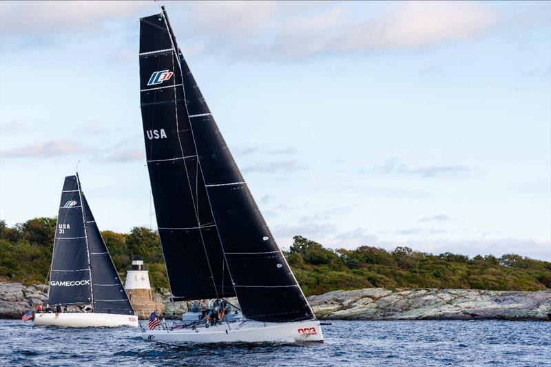 September shaping up some great weather for 2022 North Americans. Practice in Newport - Wednesday September 21 photo copyright Scott Trauth / www.ScottTrauthPhotography.com taken at New York Yacht Club and featuring the IC37 class