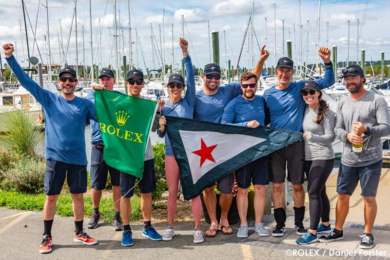 San Diego Yacht Club win thee 2023 Rolex NYYC Invitational Cup photo copyright Rolex / Daniel Forster taken at New York Yacht Club and featuring the IC37 class