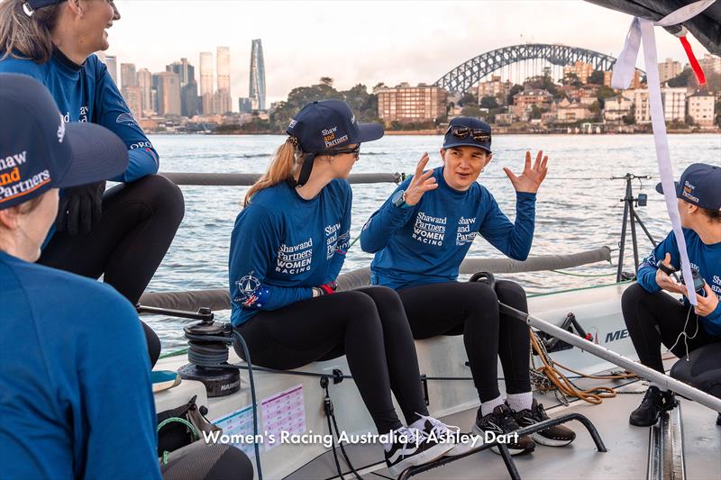 Women Racing team training on Sydney Harbour photo copyright Ashley Dart taken at Royal Prince Alfred Yacht Club and featuring the IC37 class