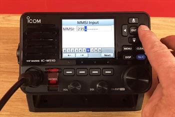 Icom IC-M510 VHF/DSC Marine Radio with Smartphone Control