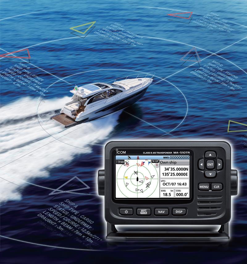 Icom MA-510TR photo copyright Icom taken at  and featuring the  class