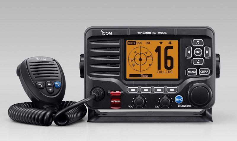 the IC-M506GE VHF and GPS/AIS Receiver Combo ICOM