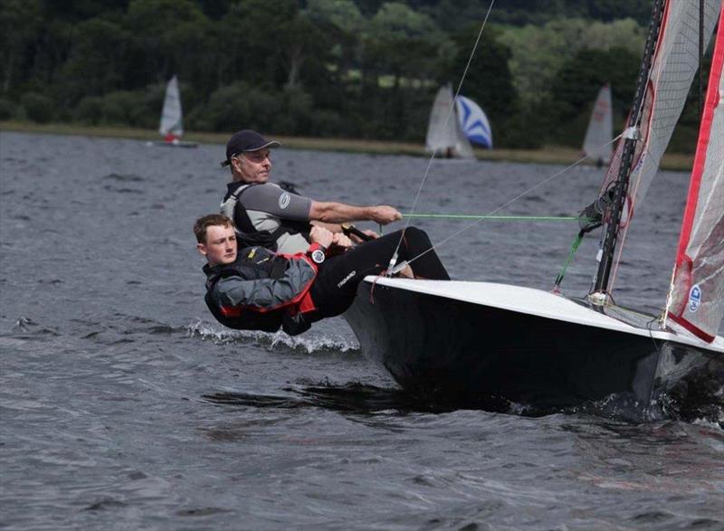 The ONE Bassenthwaite Lake Sailing Week 2016 first weekend photo copyright John Spittle taken at Bassenthwaite Sailing Club and featuring the Icon class