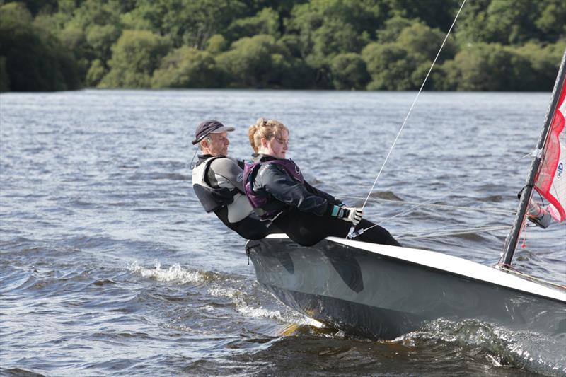 The One Bassenthwaite Lake Sailing Week first weekend photo copyright John Spittle taken at Bassenthwaite Sailing Club and featuring the Icon class