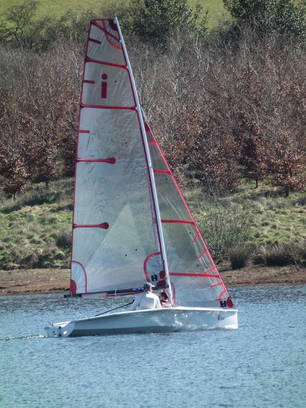 Exmoor Beastie at Wimbleball photo copyright Roger Battersby taken at Wimbleball Sailing Club and featuring the Icon class