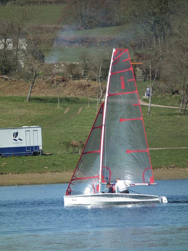 Exmoor Beastie at Wimbleball photo copyright Roger Battersby taken at Wimbleball Sailing Club and featuring the Icon class