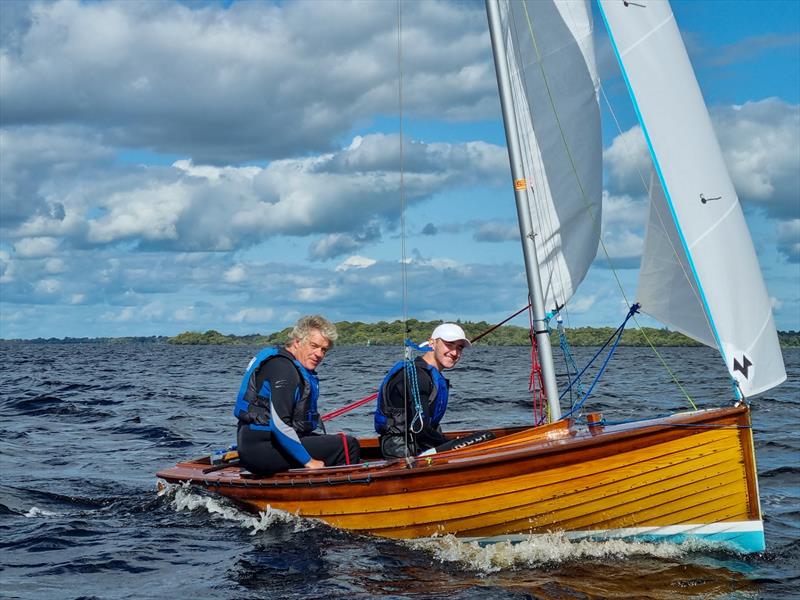 Alan Carr and Callum Delehanty during the 2023 IDRA 14 Championship at Lough Ree - photo © David Dickson