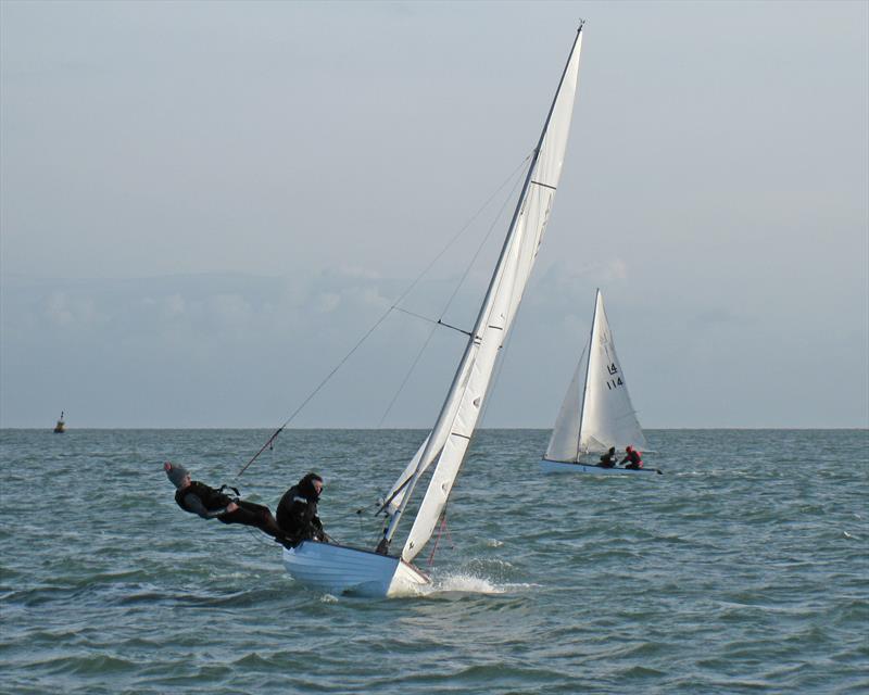 IDRA 14 Ryan Cairns during the New Year's Day racing at Howth Yacht Club - photo © Neil Murphy