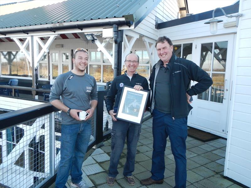 Graham Bailey wins the Illusion Piers January Jacket Trophy at Bembridge - photo © Rudy Jurg