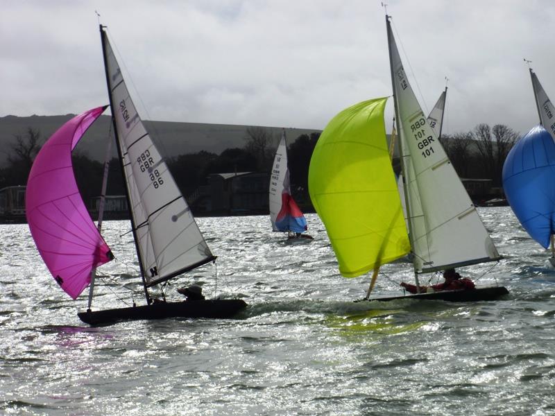 Illusion Nationals at Bembridge photo copyright Mike Samuelson taken at Bembridge Sailing Club and featuring the Illusion class