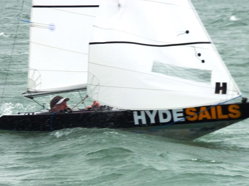 Illusion Nationals at Bembridge photo copyright Mike Samuelson taken at Bembridge Sailing Club and featuring the Illusion class