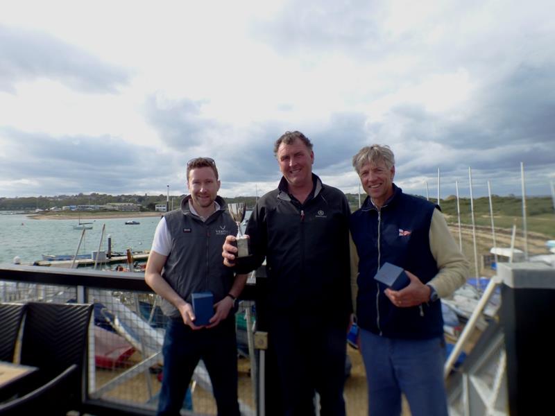 Mark Downer wins the Bembridge Illusion Vernon's Easter Egg Cup - photo © Mike Samuelson