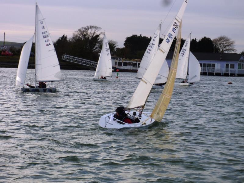 Semi finals during the Bembridge Illusion Inter Club Team Racing - photo © Mike Samuelson