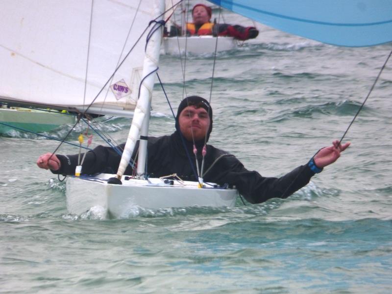 Bembridge Illusion Christmas Cracker 2017 photo copyright Mike Samuelson taken at Bembridge Sailing Club and featuring the Illusion class