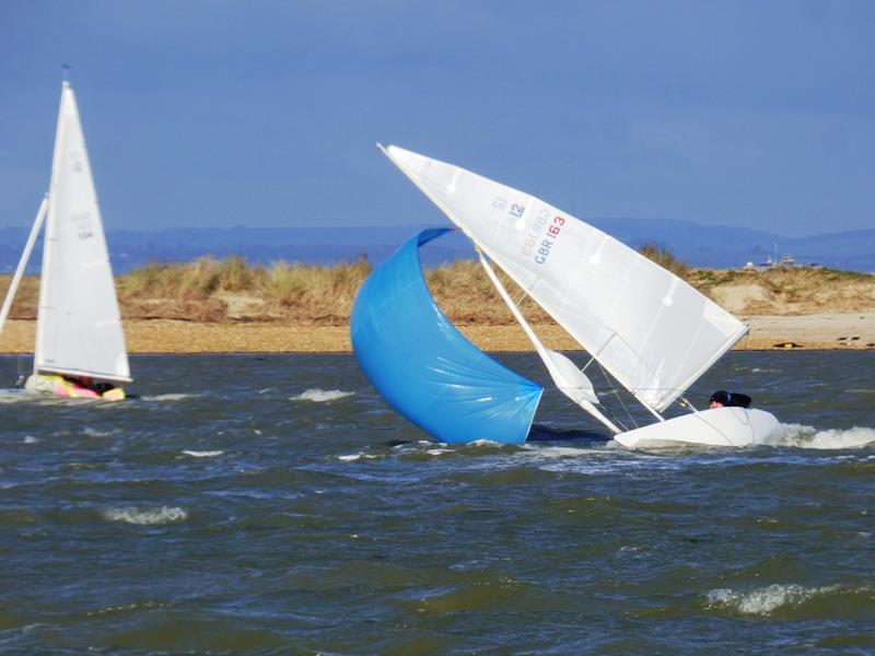 Bembridge Illusion Valentine Trophy 2018 photo copyright Mike Samuelson taken at Bembridge Sailing Club and featuring the Illusion class