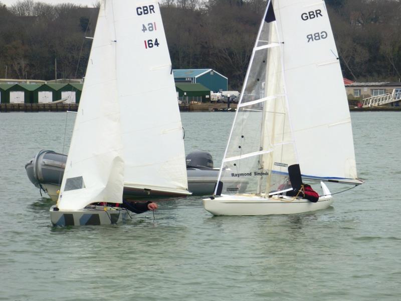 Bembridge Illusion 2018 Match Racing Championship photo copyright Mike Samuelson taken at Bembridge Sailing Club and featuring the Illusion class