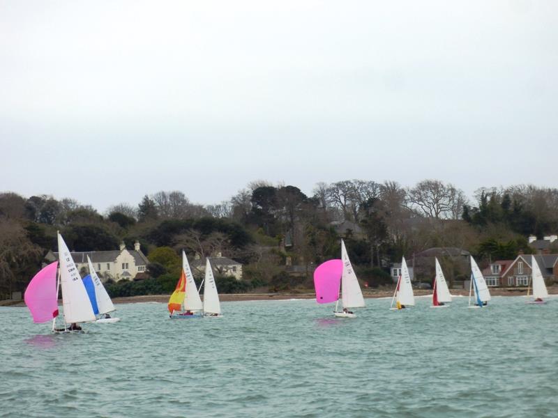 Illusion Spring Plate at Bembridge photo copyright Mike Samuelson taken at Bembridge Sailing Club and featuring the Illusion class