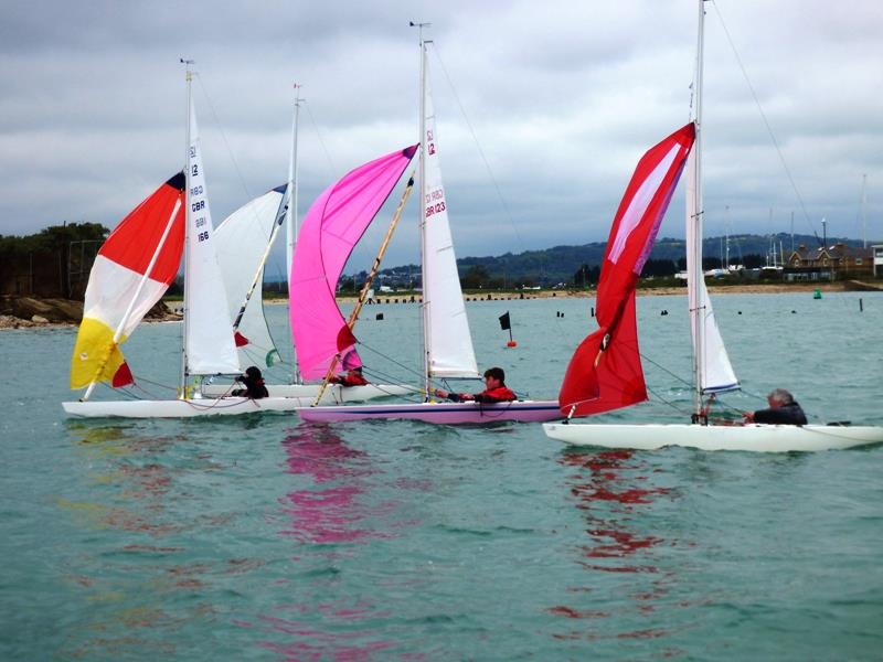 Bembridge Illusion St George's Day Trophy photo copyright Mike Samuelson taken at Bembridge Sailing Club and featuring the Illusion class