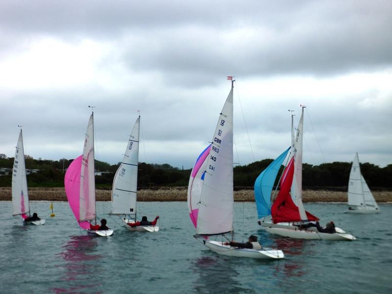 Bembridge Illusion St George's Day Trophy photo copyright Mike Samuelson taken at Bembridge Sailing Club and featuring the Illusion class