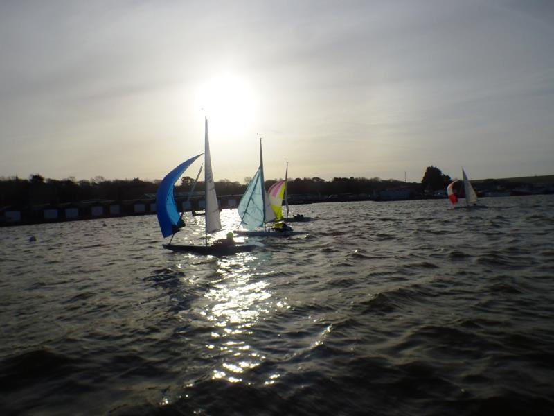 Bembridge Illusion Christmas Cracker 2018 photo copyright Mike Samuelson taken at Bembridge Sailing Club and featuring the Illusion class