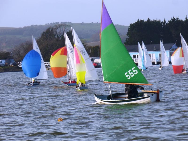 Bembridge Illusion Christmas Cracker 2018 photo copyright Mike Samuelson taken at Bembridge Sailing Club and featuring the Illusion class