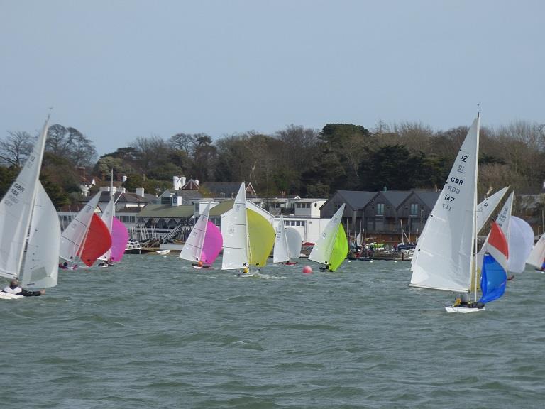 Illusion Nationals at Bembridge photo copyright Jerry Summers taken at Bembridge Sailing Club and featuring the Illusion class