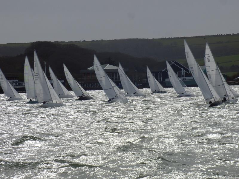 Illusion Nationals at Bembridge photo copyright Mike Samuelson taken at Bembridge Sailing Club and featuring the Illusion class