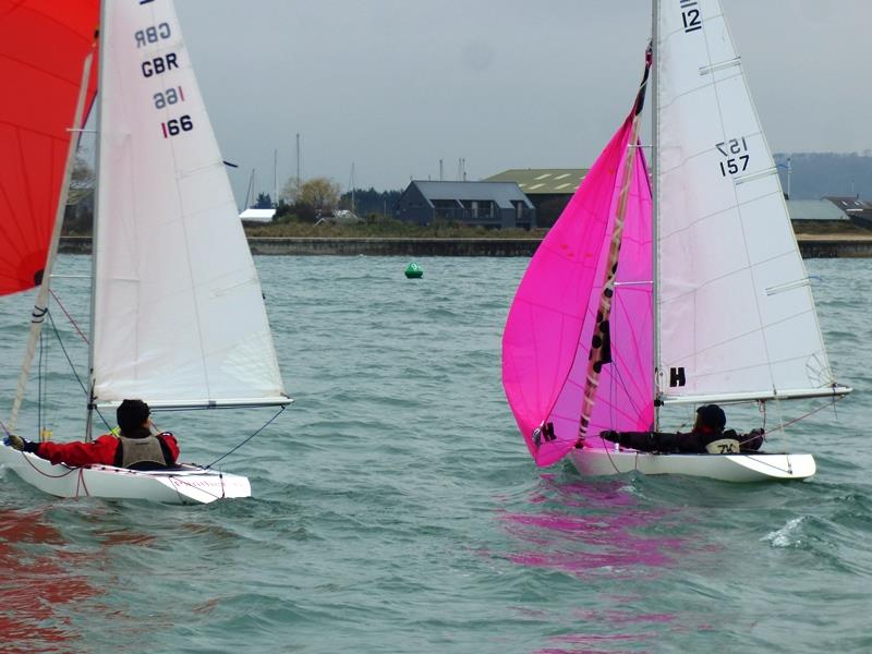 Bembridge Illusion Spring Plate photo copyright Mike Samuelson taken at Bembridge Sailing Club and featuring the Illusion class