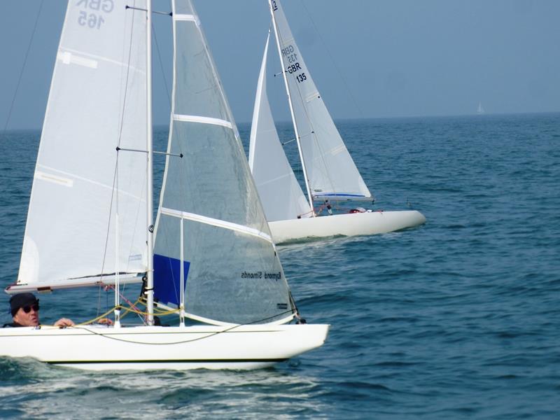 Bembridge Illusion St George's Day Trophy & Woodford Long Distance Race 2019 photo copyright Mike Samuelson taken at Bembridge Sailing Club and featuring the Illusion class