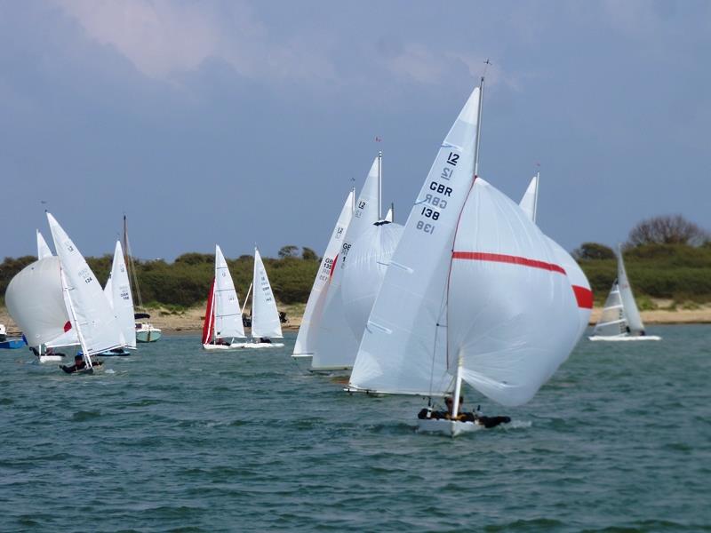 Bembridge Illusion St George's Day Trophy & Woodford Long Distance Race 2019 photo copyright Mike Samuelson taken at Bembridge Sailing Club and featuring the Illusion class