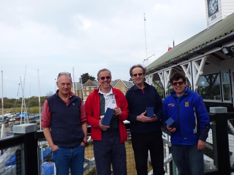 Bembridge Illusion St George's Day Trophy & Woodford Long Distance Race 2019 photo copyright Mike Samuelson taken at Bembridge Sailing Club and featuring the Illusion class