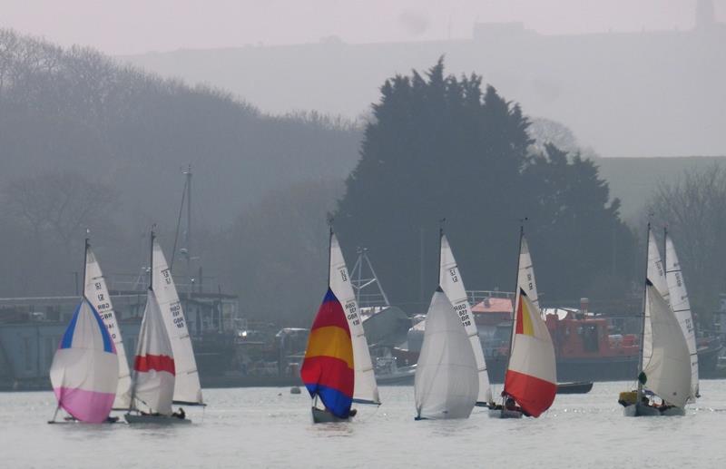 Bembridge Illusion St George's Day Trophy & Woodford Long Distance Race 2019 photo copyright Mike Samuelson taken at Bembridge Sailing Club and featuring the Illusion class