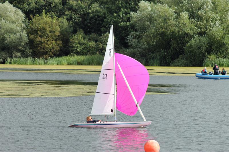 The champion sailing during the Illusion Inlands at Middle Nene photo copyright Sophie Nicol taken at Middle Nene Sailing Club and featuring the Illusion class