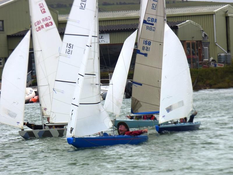 Opening weekend of the Bembridge Illusion Winter Season photo copyright Mike Samuelson taken at Bembridge Sailing Club and featuring the Illusion class