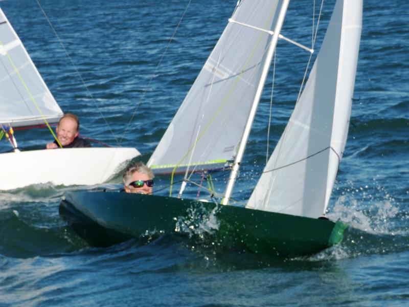 Bembridge Illusion Trafalgar Trophy 2019 photo copyright Mike Samuelson taken at Bembridge Sailing Club and featuring the Illusion class