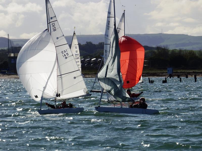 Bembridge Illusion Trafalgar Trophy 2019 photo copyright Mike Samuelson taken at Bembridge Sailing Club and featuring the Illusion class