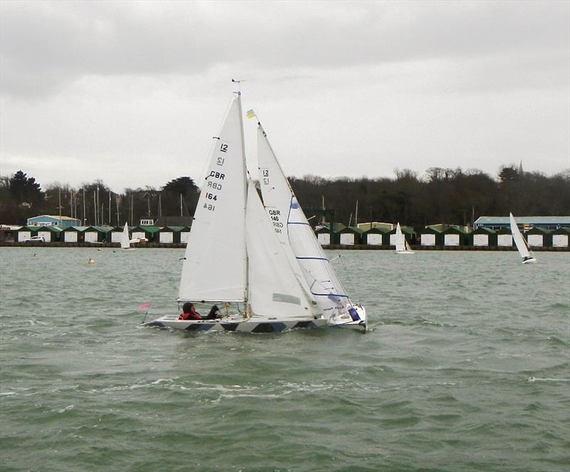 Bembridge Illusions Match Racing Championship 2020 photo copyright Mike Samuelson taken at Bembridge Sailing Club and featuring the Illusion class