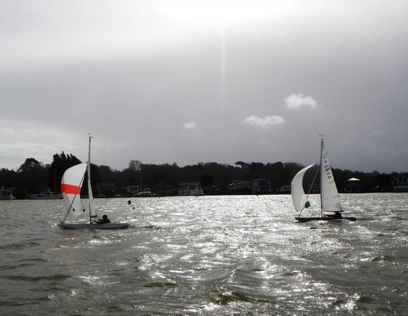 Bembridge Illusion Stratton Trophy 2020 photo copyright Mike Samuelson taken at Bembridge Sailing Club and featuring the Illusion class