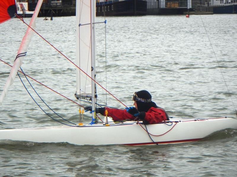 Bembridge Illusion Bill's Barrel 2020 photo copyright Mike Samuelson taken at Bembridge Sailing Club and featuring the Illusion class