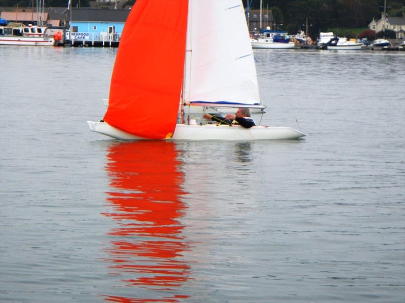 Illusion Trafalgar Trophy at Bembridge photo copyright Mike Samuelson taken at Bembridge Sailing Club and featuring the Illusion class