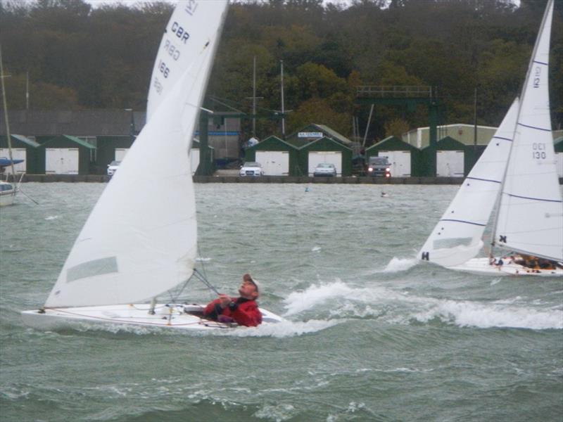 Illusion Nationals at Bembridge photo copyright Mike Samuelson taken at Bembridge Sailing Club and featuring the Illusion class