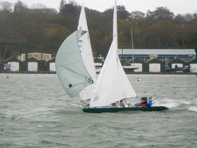 Illusion Nationals at Bembridge photo copyright Mike Samuelson taken at Bembridge Sailing Club and featuring the Illusion class