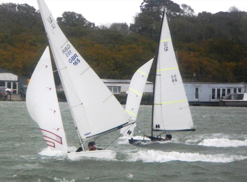 Illusion Nationals at Bembridge photo copyright Mike Samuelson taken at Bembridge Sailing Club and featuring the Illusion class