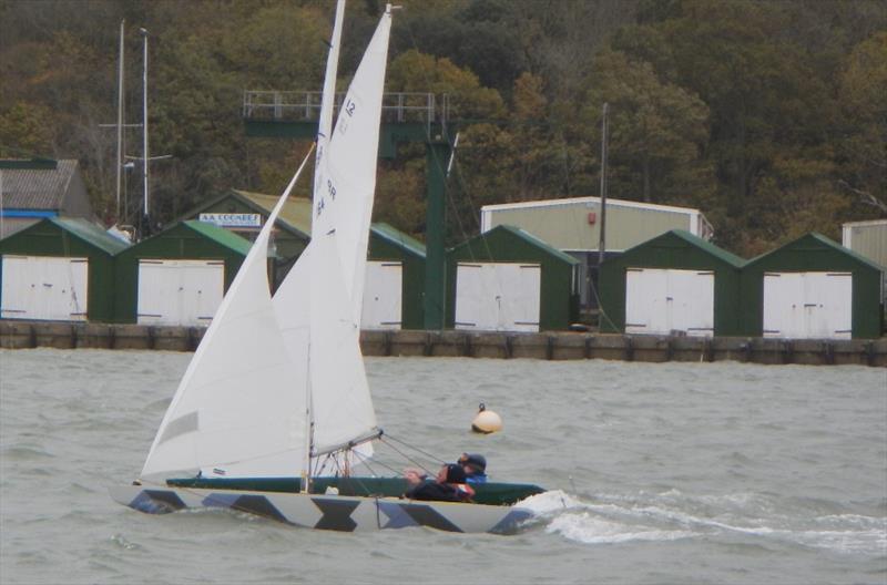 Illusion Nationals at Bembridge photo copyright Mike Samuelson taken at Bembridge Sailing Club and featuring the Illusion class