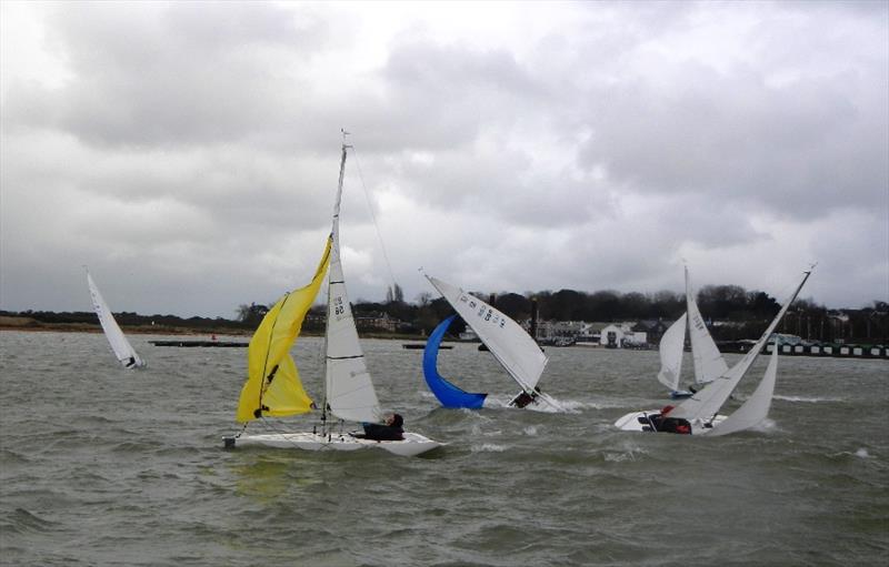 Bembridge Illusion Guy Fawkes Trophy photo copyright Mike Samuelson taken at Bembridge Sailing Club and featuring the Illusion class