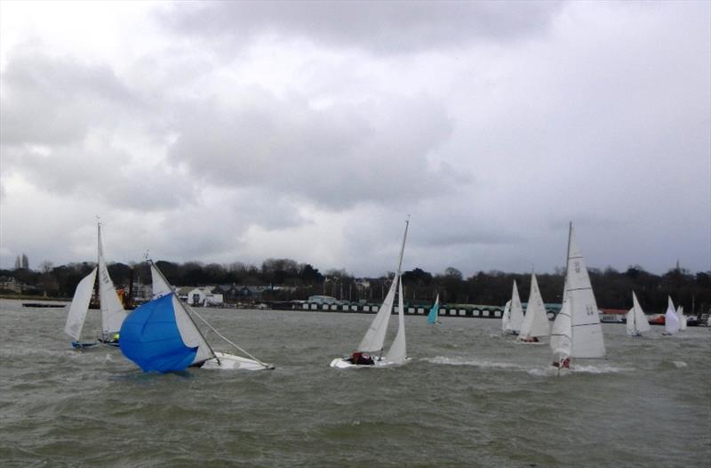 Bembridge Illusion Guy Fawkes Trophy photo copyright Mike Samuelson taken at Bembridge Sailing Club and featuring the Illusion class