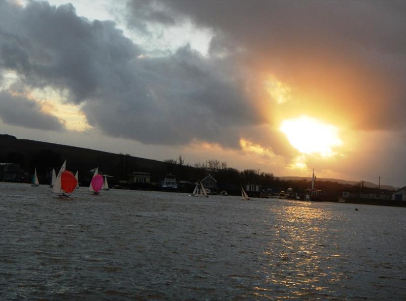 Bembridge Illusion Christmas Cracker 2020 photo copyright Mike Samuelson taken at Bembridge Sailing Club and featuring the Illusion class